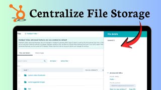 How to upload a PDF in HubSpot (File Management)
