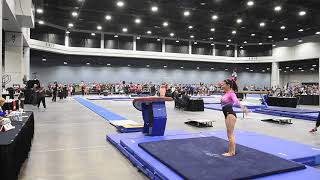 Hadley Hamar - 2018 JO Nationals - Vault 1