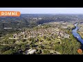 Domme  drone  documentaire arien 4k  aerial footage 4k