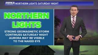 Will the northern lights be visible again in northwest Ohio on Saturday night?