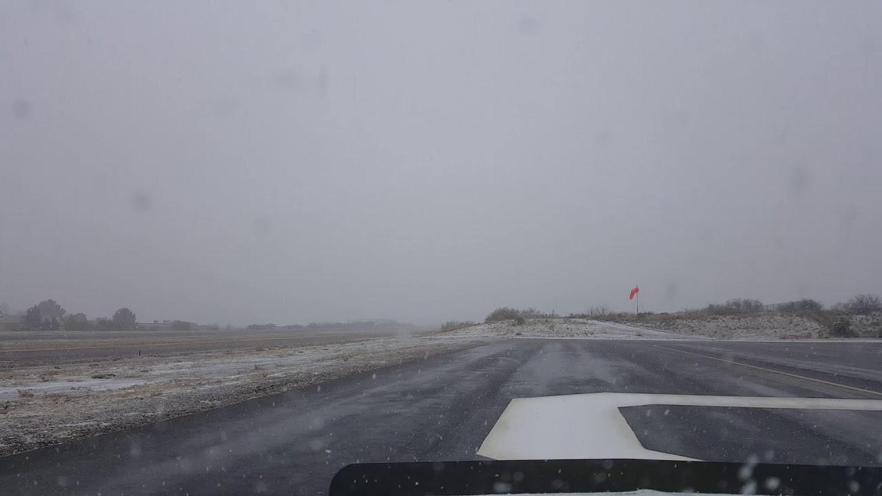 Snowing in Cottonwood AZ YouTube