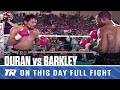 Roberto durans legendary night against iran barkley  full fight