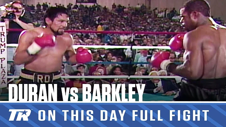 Roberto Duran's Legendary Night Against Iran Barkley | FULL FIGHT