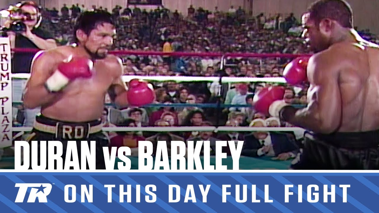 Roberto Duran's Legendary Night Against Iran Barkley | FULL FIGHT