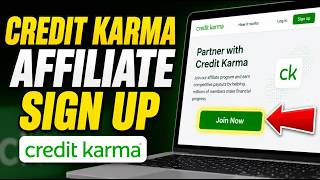 Career Overview How to register with Credit Karma affiliate program for credit monitoring offers - Beginner Guide