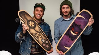 Bear Walker Skateboards - Pokémon Gengar and Gamer Limited Edition Boards