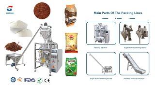 Large Vertical Automatic Powder Packing Machine