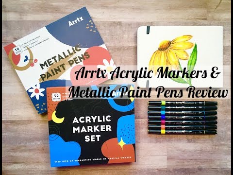 Arrtx 30 Colors Acrylic Paint Pens - 30A – ArrtxArt