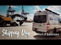 Shipping Our Van to Europe from Baltimore :: Van Family Travel Vlog