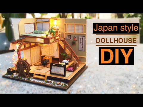 DIY Miniature Japanese Traditional Dollhouse | KARUIZAWA'S FOREST