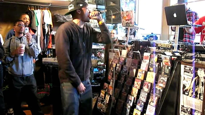 BLACK MILK hell yeah FAT BEATS NYC April 17 2010