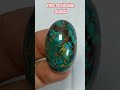 PIRUS PERSIA HIJAU GRADASI SERAT EMAS #shortvideo #shorts #batupirus #turquoise #pirushijau #pirus