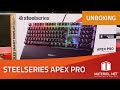 Steelseries apex pro  pro tkl  switch omnipoint red  unboxing clavier gamer 2020