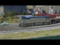 MODEL TRAINS ACTION IN UTAH Модели железных дорог в действии Паровозы и Дизельные Локомотивы