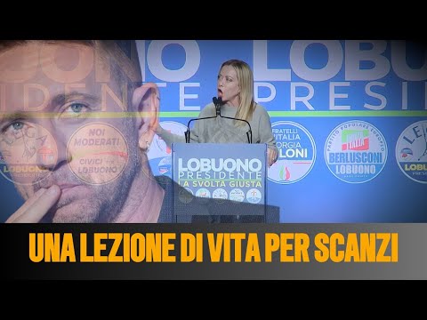 Video IMPERDIBILE! Giorgia Meloni dà UNA LEZIONE DI VITA a ANDREA SCANZI