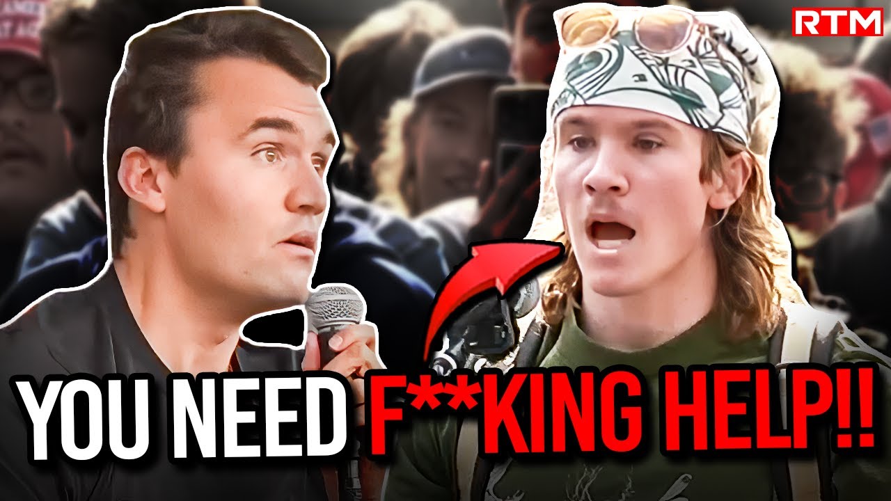 Woke College Student CONFRONTS Charlie Kirk And Gets A Reality Check