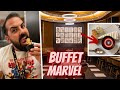 Cena MARVEL en el buffet Downtown 🍽 Hotel New York - The Art of Marvel en Disneyland Paris 🍔