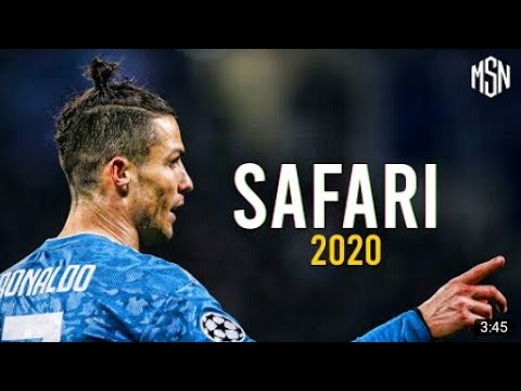 CRISTIANO RONALDO VERSION SAFARI SONG  SKILLS AND GOALS  MSN FOOTBALL  CR7 EPISODE 1