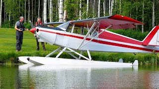 SeaPlane Flight Training - Best place on Earth to do it - Alaska Flying part 1