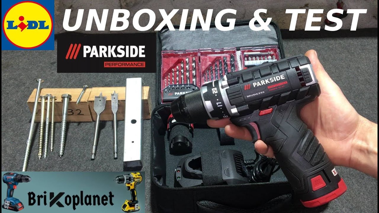 PARKSIDE PERFORMANCE 12V DRILL PBSPA 12 LIDL 