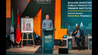 Keynote By Cdb President, Mr. Daniel M. Best - African Investment Forum Market Days 2025