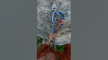 How I Get Down After Rock Climbing