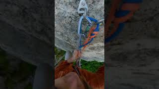 How I Get Down After Rock Climbing