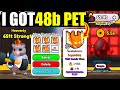 I GOT New 48b PET In Arm Wrestling Simulator (Roblox)!