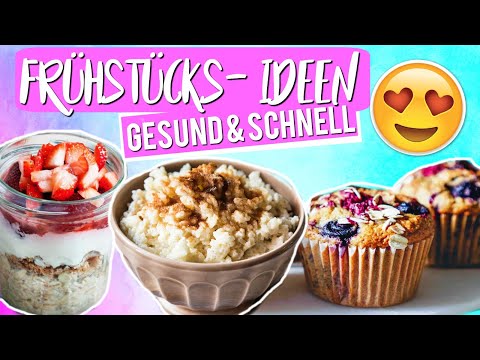 5 Minuten-Frühstück über Nacht / 3 Ideen / Over Night Oatmeal / Sallys Welt. 