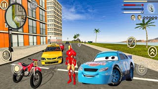 Iron Rope Hero Vice Town City Crime Simulator #15 - Android Gameplay screenshot 5