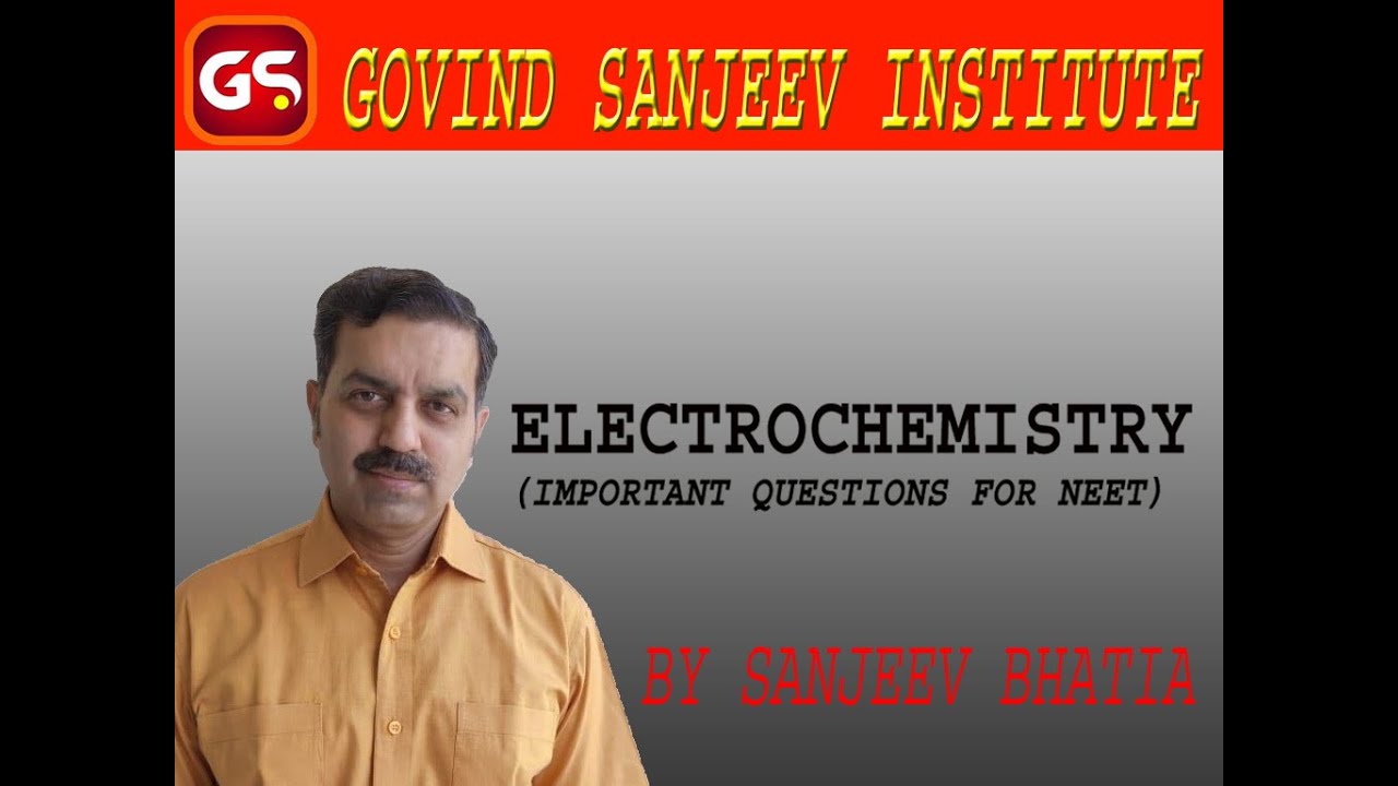 ELECTROCHEMISTRY QUESTIONS(part 1) YouTube