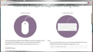 Install Sass