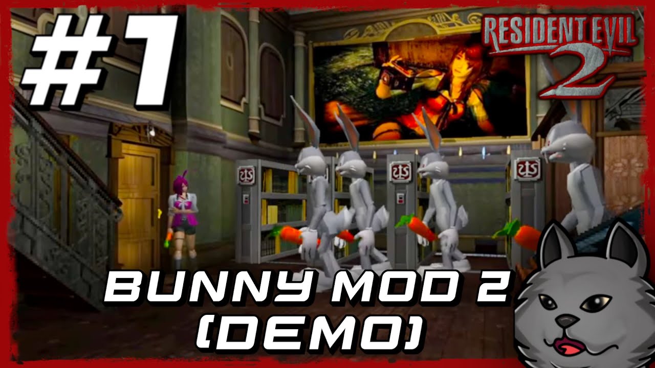 RESIDENT EVIL 2 - BUNNY MOD 2.0 - DAY 1 [DEMO] - YouTube