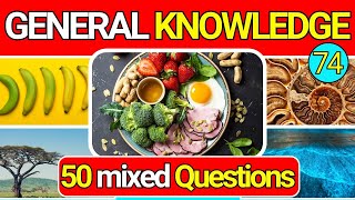 Educational General Knowledge Quiz Trivia 74 📚💡| Can You Answer All 50 Questions Correctly? 2024 by QuizzyQuest 1,207 views 6 days ago 13 minutes, 53 seconds
