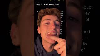 Vibe Checking The M26 Tok Essay Titles