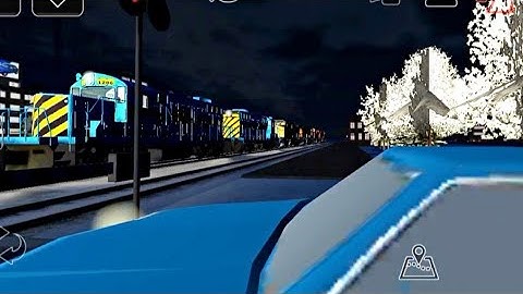 THE LONGEST TRAIN CROSSING | MOST REALISTIC TRAIN SIMULATOR ANDROID | Train and rail yard simulator