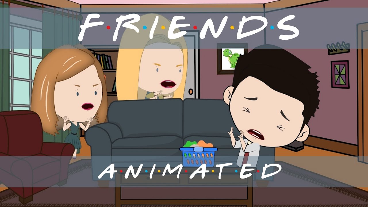 UNAGI ! 🐟 | Animated Friends Clip (Hilarious Ross Scene)