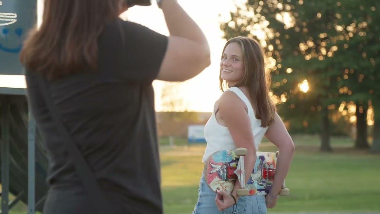 Senior Model Shoot in a Skate Park | Senior Photographer