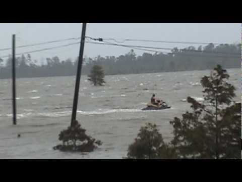 Riding Seadoos in Hurricane Ike 2008