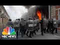 Protesters Torch Guatemala Congress in Fury Over Budget Cuts | NBC News