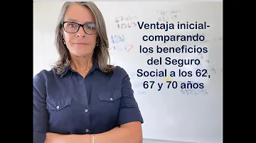 ¿Cuánto aumenta el Seguro Social de 62 a 70?