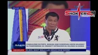 Президент Филиппин показал средний палец ЕвроСоюзу HD момент с ЕС