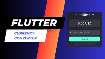 Flutter Currency Converter App | Live Exchange Rates | #flutter #currencyconverter