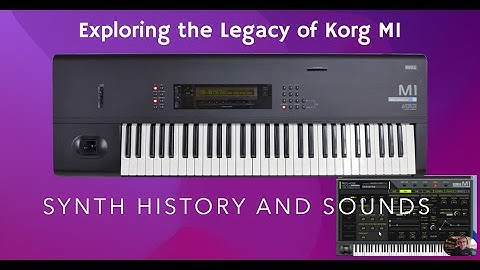 Exploring the Legacy of the Korg M1 Music Workstation | Synth History and Sounds 🎹
