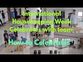 International Housekeeping Week Celebrates with team? How to Celebrates #housekeeping #hospitality