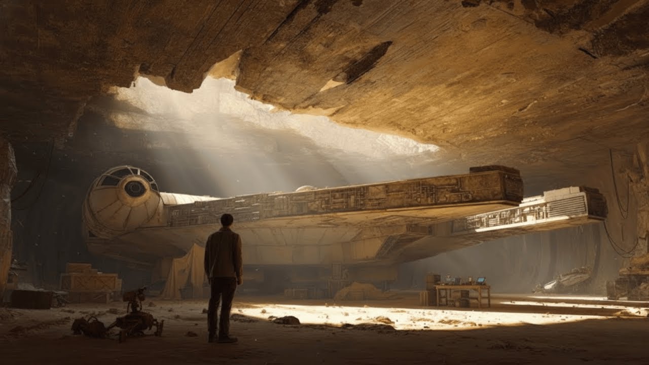 Znalazł tunel pod stodołą — w środku zapomniany statek kosmiczny czekał na pilota... | HFY