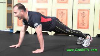 Tutorial - Alternating Staggered Push Up - How To