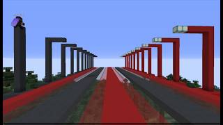 ATCGamers Java Edition Timelapse Season 1 EP44 Java Edition Highway Railway Part 19 [1080p60fps]