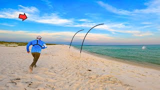 The Summer Surf Fishing is HOT! (Crazy Day!)