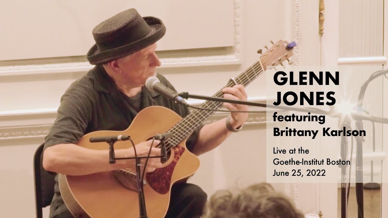 Glenn Jones featuring Brittany Karlson, live at the Goethe-Insitut Boston